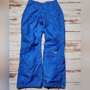 Spyder Ski Pants Insulated Blue Womens 12
